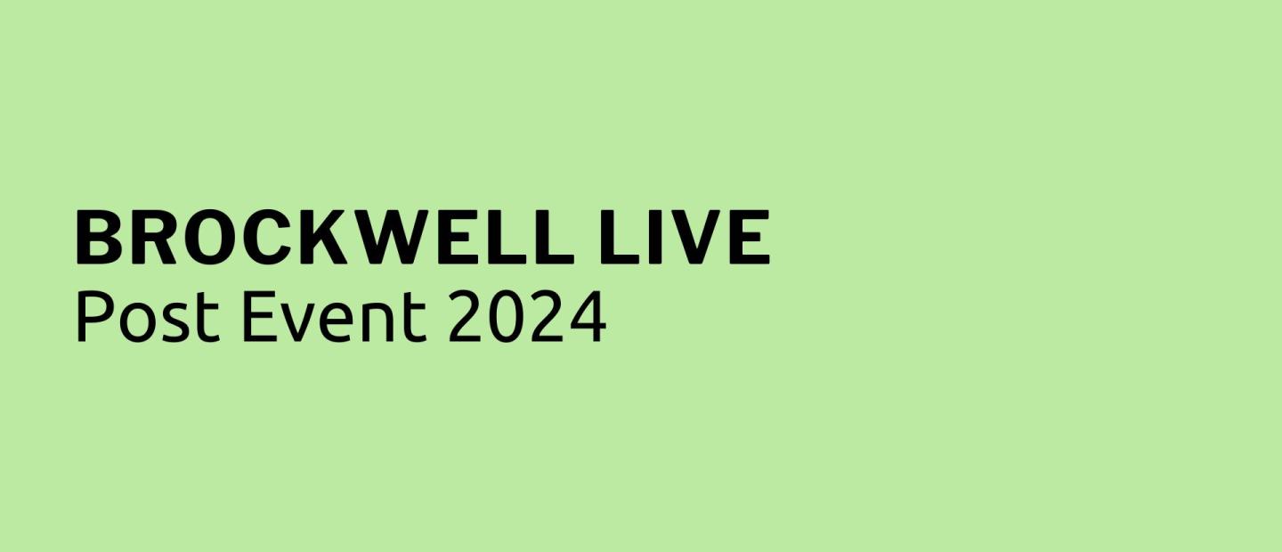 Brockwell Live Post Event 2024