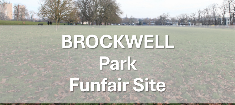 Brockwell Park Funfair site PWT