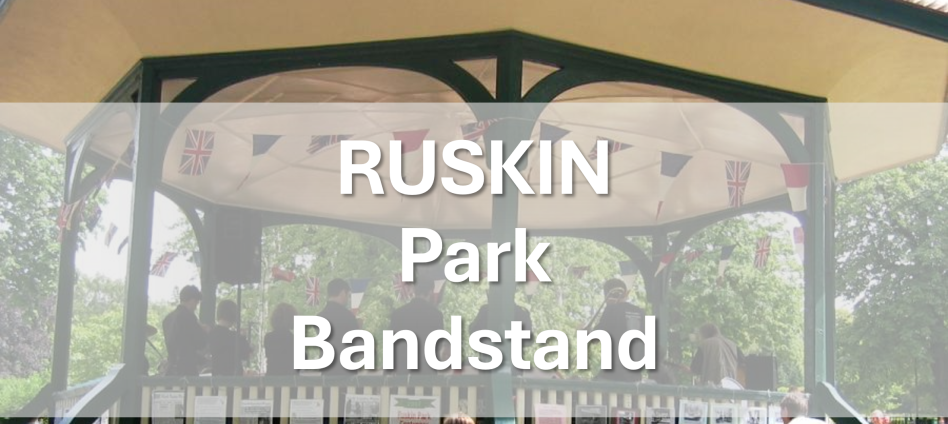 Ruskin park bandstand PWT