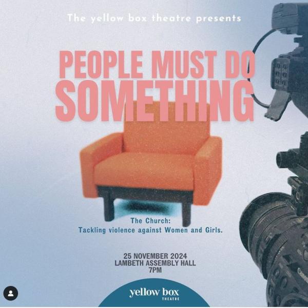 poster for yellowbox theatre production