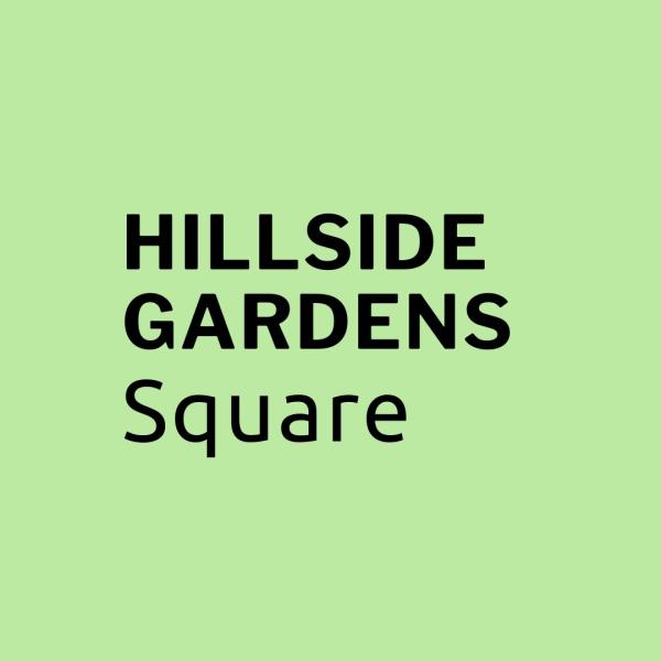 Hillside Gardens Square text