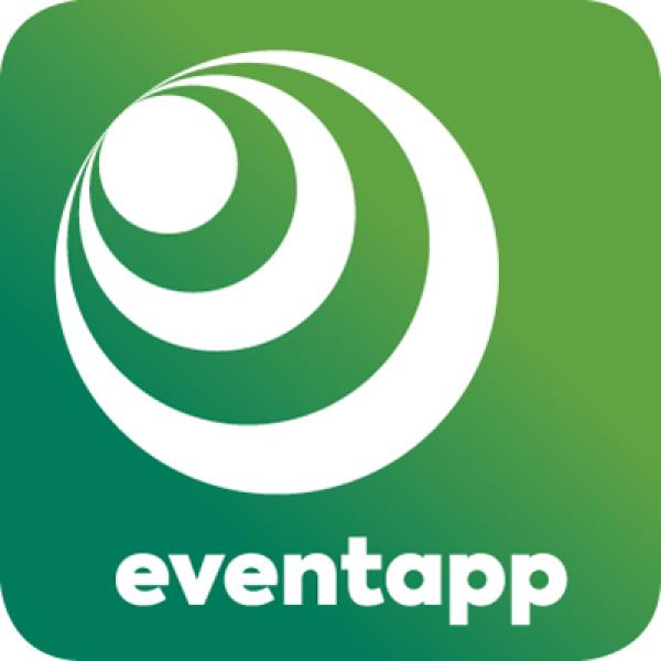 eventapp green and white logo