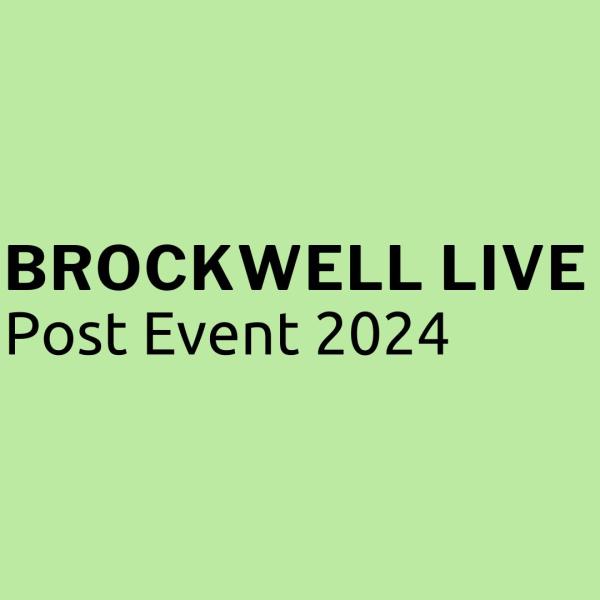 Brockwell Live Post Event 2024