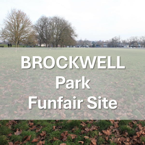 Brockwell Park Funfair site PWT
