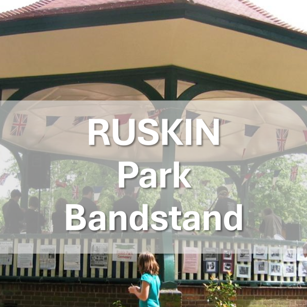 Ruskin park bandstand PWT